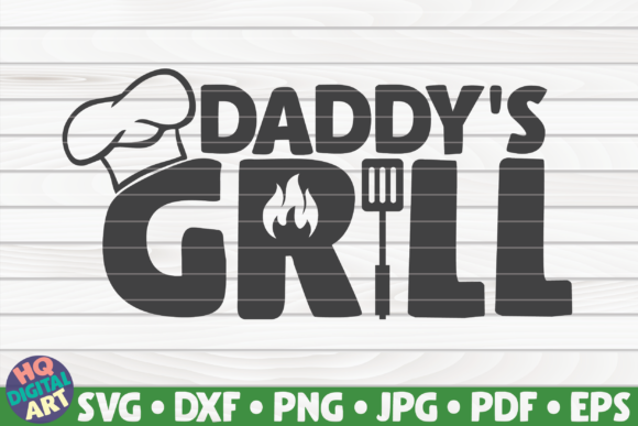 Daddy s Grill Barbecue Quote Embroidery Review