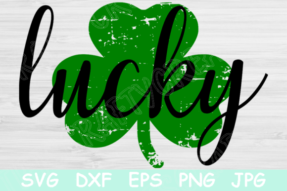 Lucky, Distressed Shamrock Review