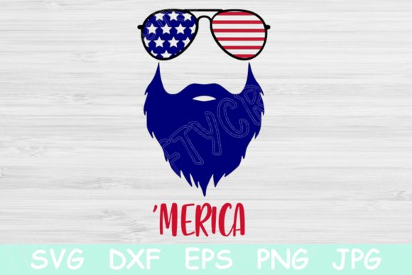 Merica Beard 4th of July Embroidery Review